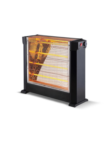 Stufa Quarzo Elettrica Quattro Elementi ad Infrarossi Potenza Regolabile 2200W