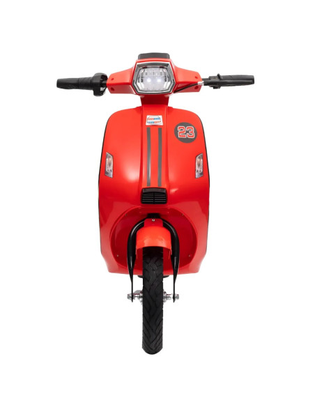 Moto Elettrica LT994 24V Bambini – Rosso, Doppia Batteria Waterproof