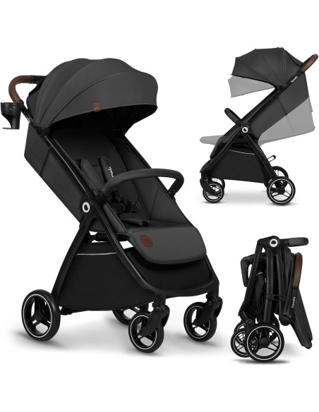 Passeggino LIONELO INGRID 6-48 Mesi Pieghevole Schienale Poggiapiedi Regolabili