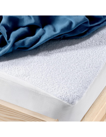 Copri Materasso Letto Matrimoniale Maxi 180x200+25cm Impermeabile e Antiacaro