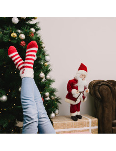Babbo Natale Rosso 144194 con Meccanismo a Carillon 45H... 2