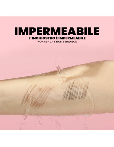 2X Matita Sopracciglia Barba Microblading...