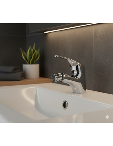 Miscelatore Rubinetto Acciao Inox Bagno Lavabo...