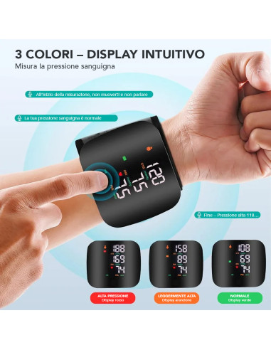 Sfigmomanometro da Polso Elettronico...