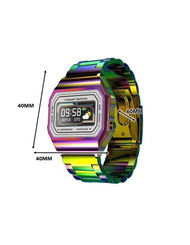 Smartwatch I6 IP68 Schermo 2,4 cm GPS...