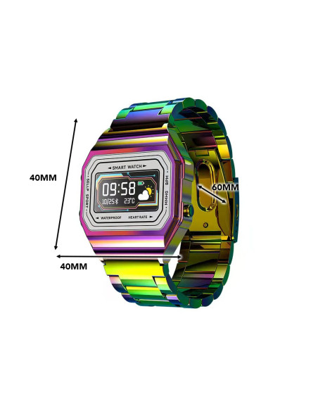 Smartwatch I6 IP68 Schermo 2,4 cm GPS Contapassi Monitoraggio Sonno