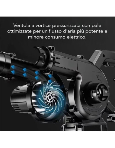 Soffiatore Cordless GFJ-21A 42V Li-Ion 2...