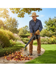 Soffiatore Cordless GFJ-21A 42V Li-Ion 2 Batterie Potente... 2