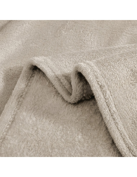 Plaid Tinta Unita Letto Matrimoniale Barcellona 210x240 Coperta in Pile Morbida