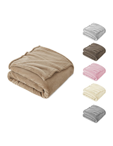 Plaid Tinta Unita Letto Matrimoniale Barcellona...