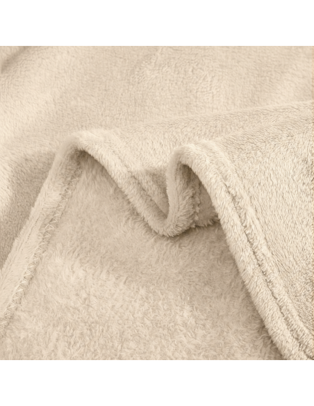 Plaid Tinta Unita Letto Matrimoniale Barcellona 210x240 Coperta in Pile Morbida