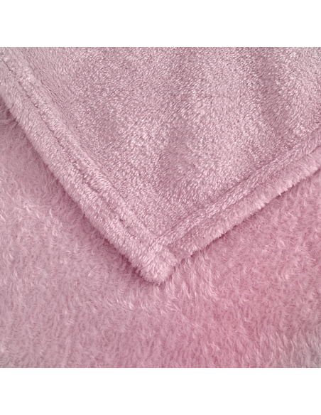 Plaid Tinta Unita Letto Matrimoniale Barcellona 210x240 Coperta in Pile Morbida