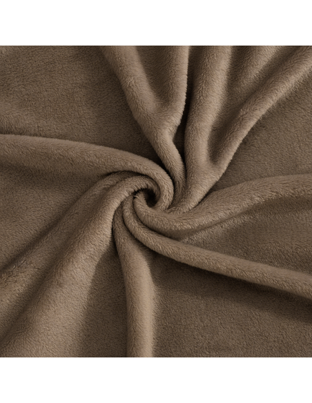 Plaid Tinta Unita Letto Matrimoniale Barcellona 210x240 Coperta in Pile Morbida