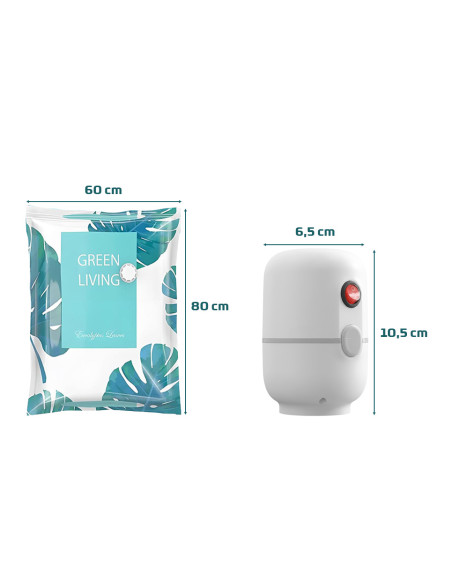 Pompa Elettrica per Sacchetti Sottovuoto Intelligenti – Compatta e Potente