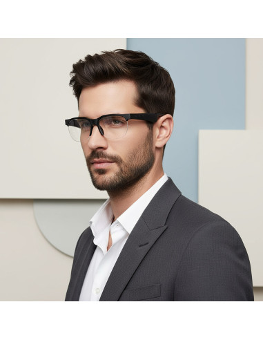 Occhiali Smartaudio Bluetooth 5.4 Wireless con...