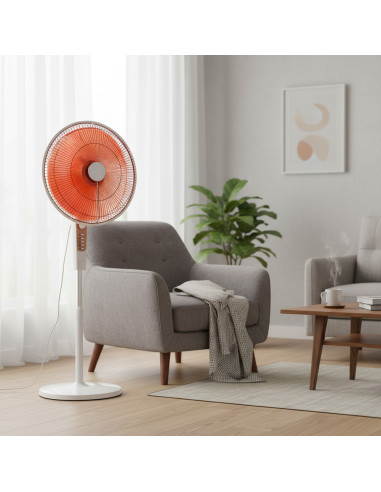 Stufa a Parabola 46 cm Piantana HSH-10 Radiante...