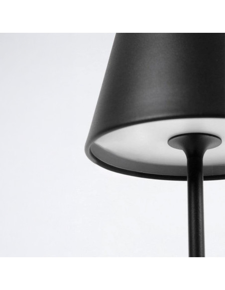 Lampada LED Tavolo 36Hcm Ricaricabile Touch 2W Luce Regolabile 3000K-6000K USB