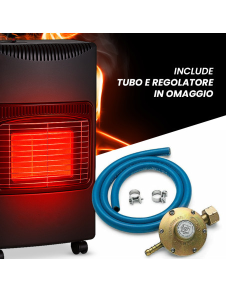 Stufa a Gas Fire Hummels – Riscaldamento Efficiente e Portatile