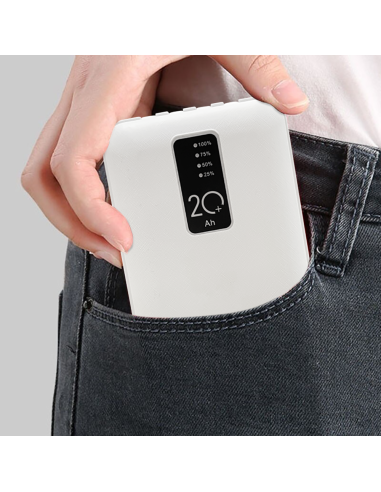 Powerbank 20000mAh Caricabatterie Rapido...