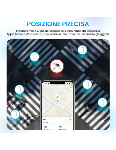 Sualio AirTag Compatibile per Tracciamento...