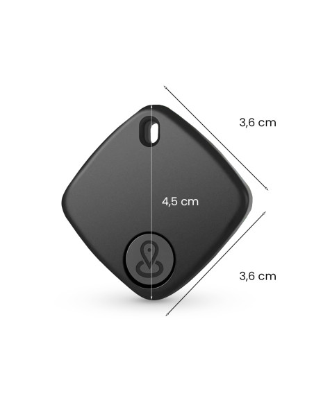 Sualio AirTag Compatibile per Tracciamento Chiavi, Portafogli e Bagagli