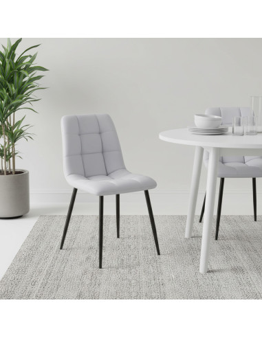 Set 6 Sedie Velluto REGINA Schienale imbottito...