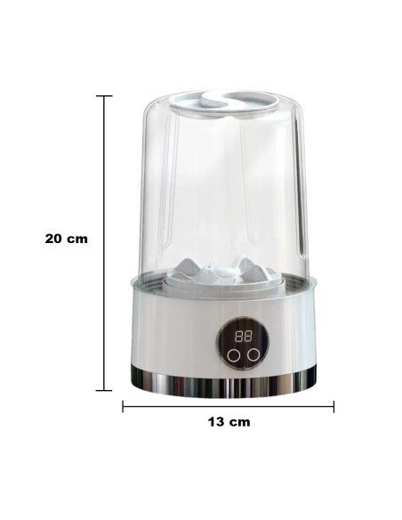 Mini Lavatrice 1L Portatile IGIENICA Wireless Ricaricabile per Viaggi e Camper