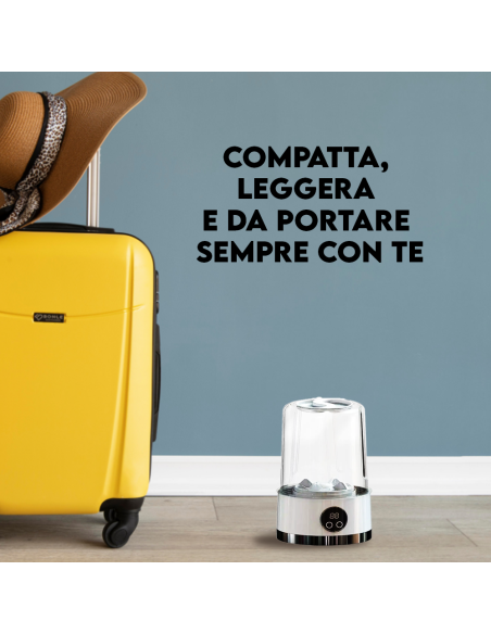 Mini Lavatrice 1L Portatile IGIENICA Wireless Ricaricabile per Viaggi e Camper