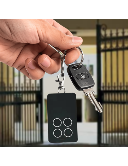 Telecomando Cancello Universale Multifrequenza 280-868MHz per Garage e Serrande