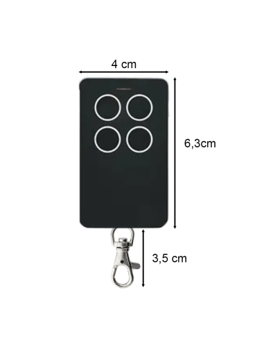 Telecomando Cancello Universale Multifrequenza...