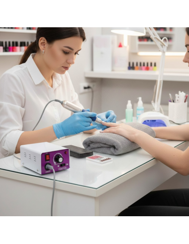 Fresa Unghie 25.000 Giri con Pedale per...