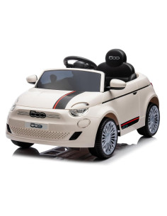 Auto Elettrica per Bambini Fiat 500 LT993 12V Rosa... 2