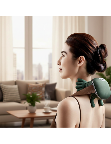 Massaggiatore Cervicale 6D Senza Fili con...