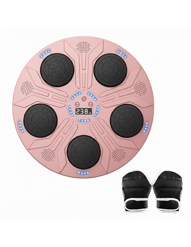 Macchina da Boxe Musicale da Parete Regolabile...