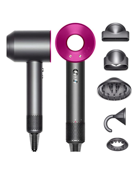 Asciugacapelli Ultima Generazione PRO X con Phono con 5 Accessori 4 Velocità