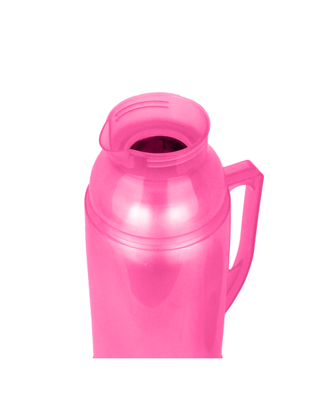 059173 Thermos per bevande welkhome rivestito in plastica colorata 750 ml