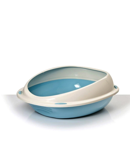 10530 Lettiera scoperta per gatti SHUTTLE con bordi rialzati salva sporco 45cm