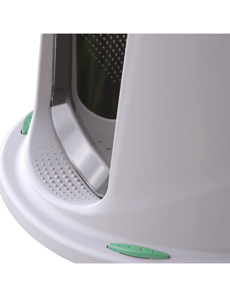 10586 Toilette per Gatti  GALAXY 45x36x31,5 cm con Sezione Pulisci Pelo