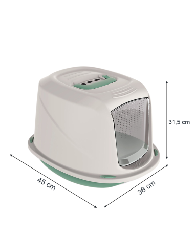 10586 Toilette per Gatti  GALAXY 45x36x31,5 cm...