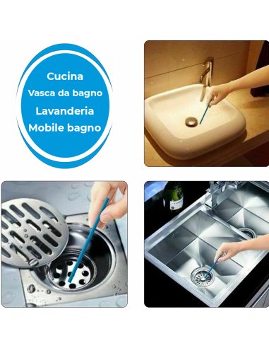 12 Sani Sticks 720031 detergenti universali con...