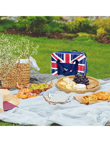 2507 Borsa termica FREE-GO bandiere dal mondo capacità 4 litri