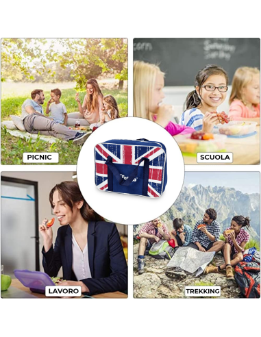 2507 Borsa termica FREE-GO bandiere dal mondo...