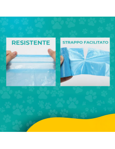 300 Sacchetti igenici per escrementi animali domestici... 2