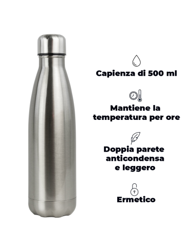 500 mL Borraccia bottiglia termica...