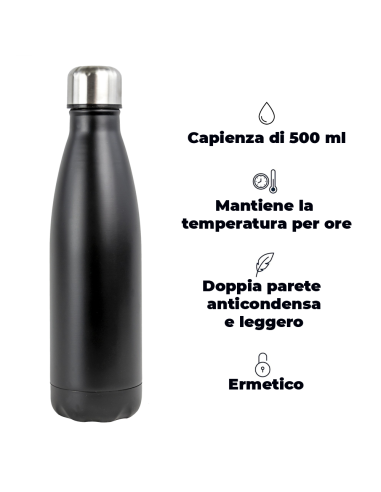 500 mL Borraccia bottiglia termica...