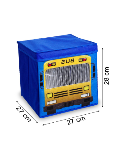 783103 Scatola portagiochi quadrata con...