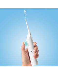 811473 Idropulsore manuale IDRODENT per igiene orale senza batterie o elettrcità 2