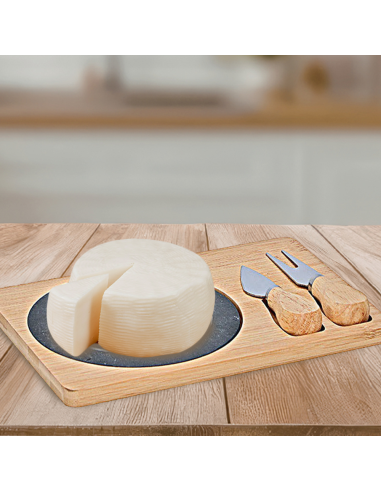 ALPINIA Tagliere per formaggio in bamboo 109961...