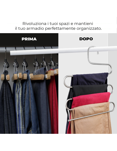 Appendino gruccia Cool Hanger 181149 organizer...