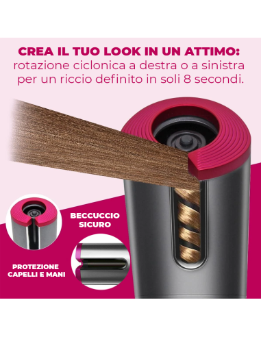 Arricciacapelli automatica Wireless 945126...